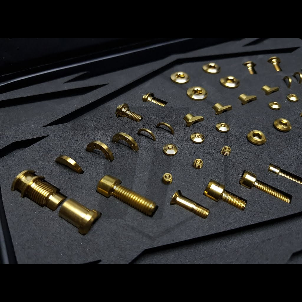 Sada pro upgrade titanových šroubů Shimano Dura-Ace/Ultegra/105 R9100, R8000, R7000