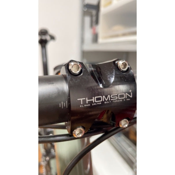 M5 Narrow Cap Head Titanium Stem Bolts | M5x14 16 18 20 | 2-Piece Handlebar-Stem Combo