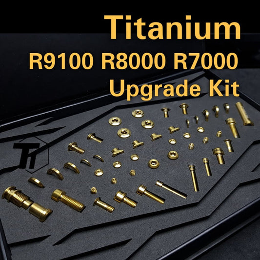 Kit Peningkatan Baut Titanium Shimano Dura-Ace/Ultegra/105 R9100, R8000, R7000