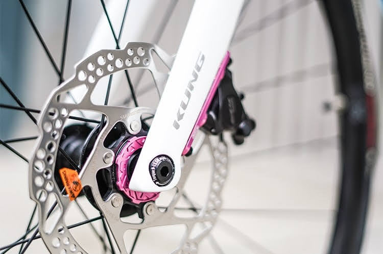 Cincin Kunci Rotor Centerlock Aluminium 6g | Shimano SRAM | Spline Luar