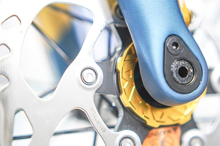 Cincin Kunci Rotor Centerlock Aluminium 6g | Shimano SRAM | Spline Luar