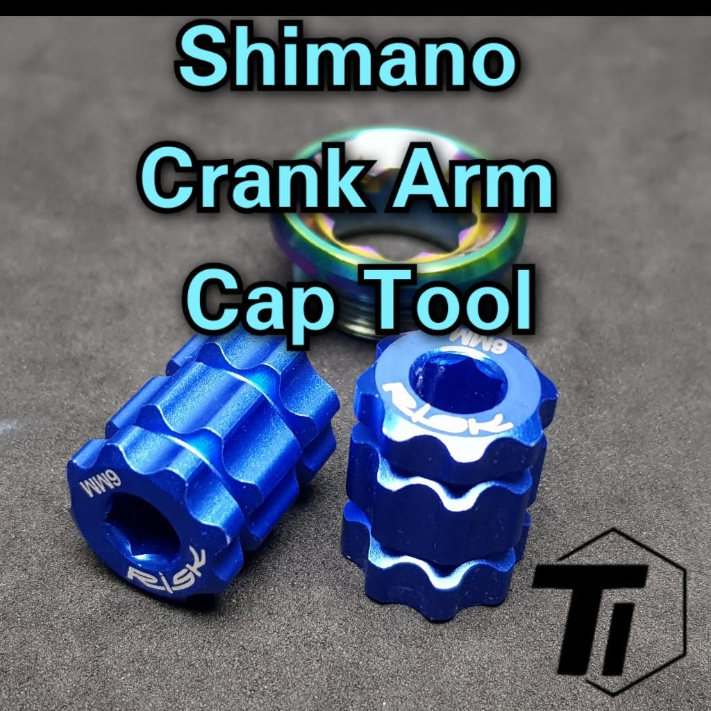 Shimano Crank Arm Install Removal tool For Deore SLX XT XTR M785 M8000 M9000 M9100 M9200 crank cap set Hollowtech-II