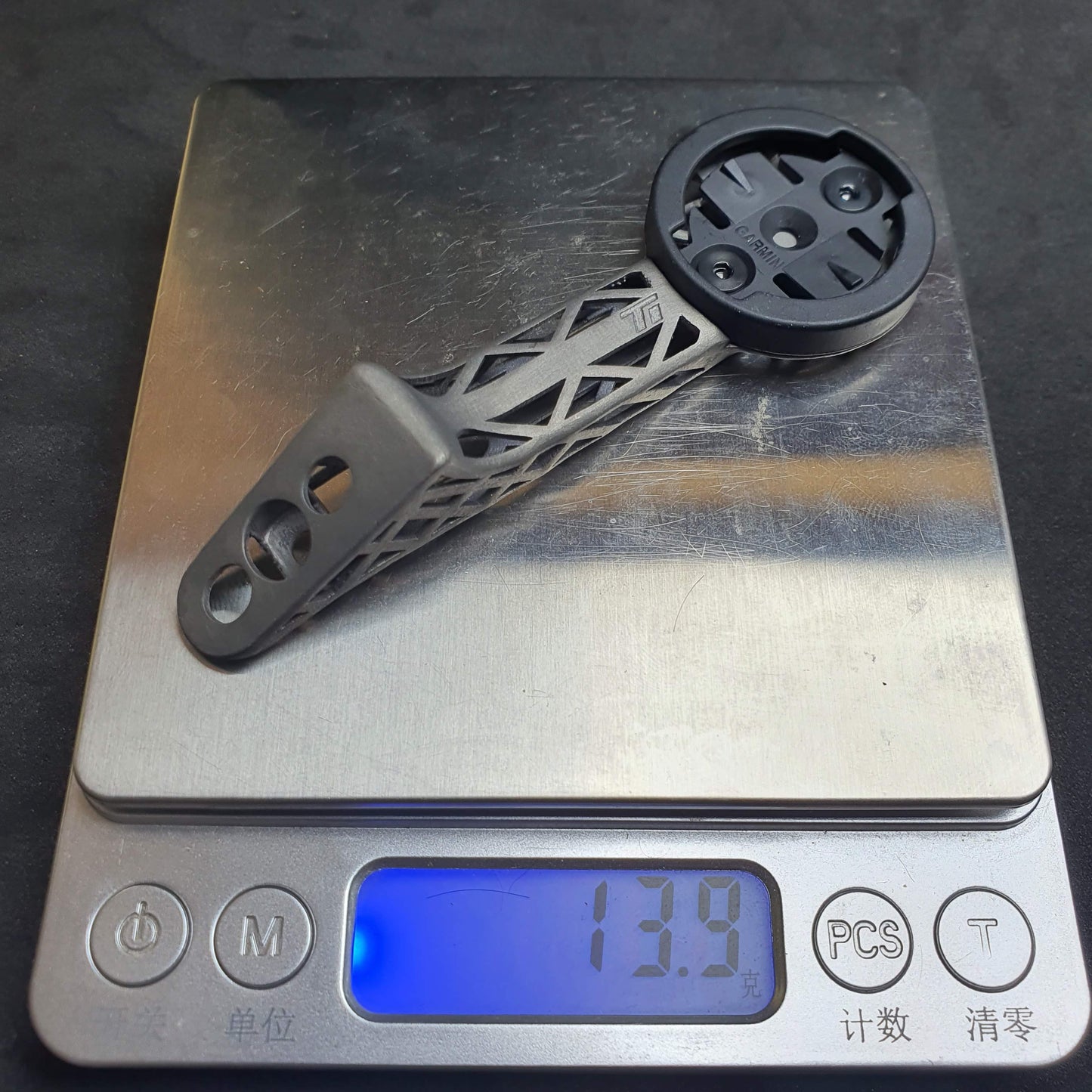 Black Inc (Factor) 3D 列印鈦合金碼錶支架 | Garmin Wahoo Bryton