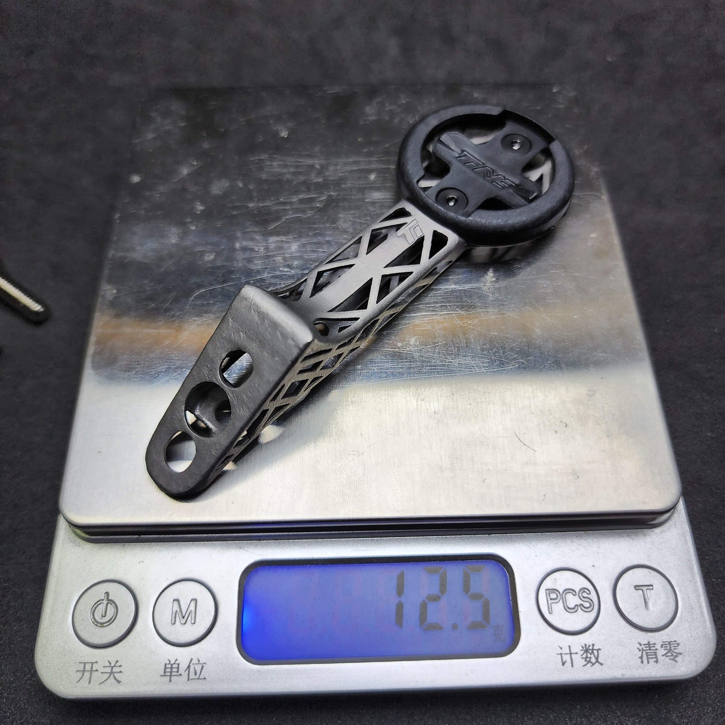 Black Inc (Factor) 3D 列印鈦合金碼錶支架 | Garmin Wahoo Bryton