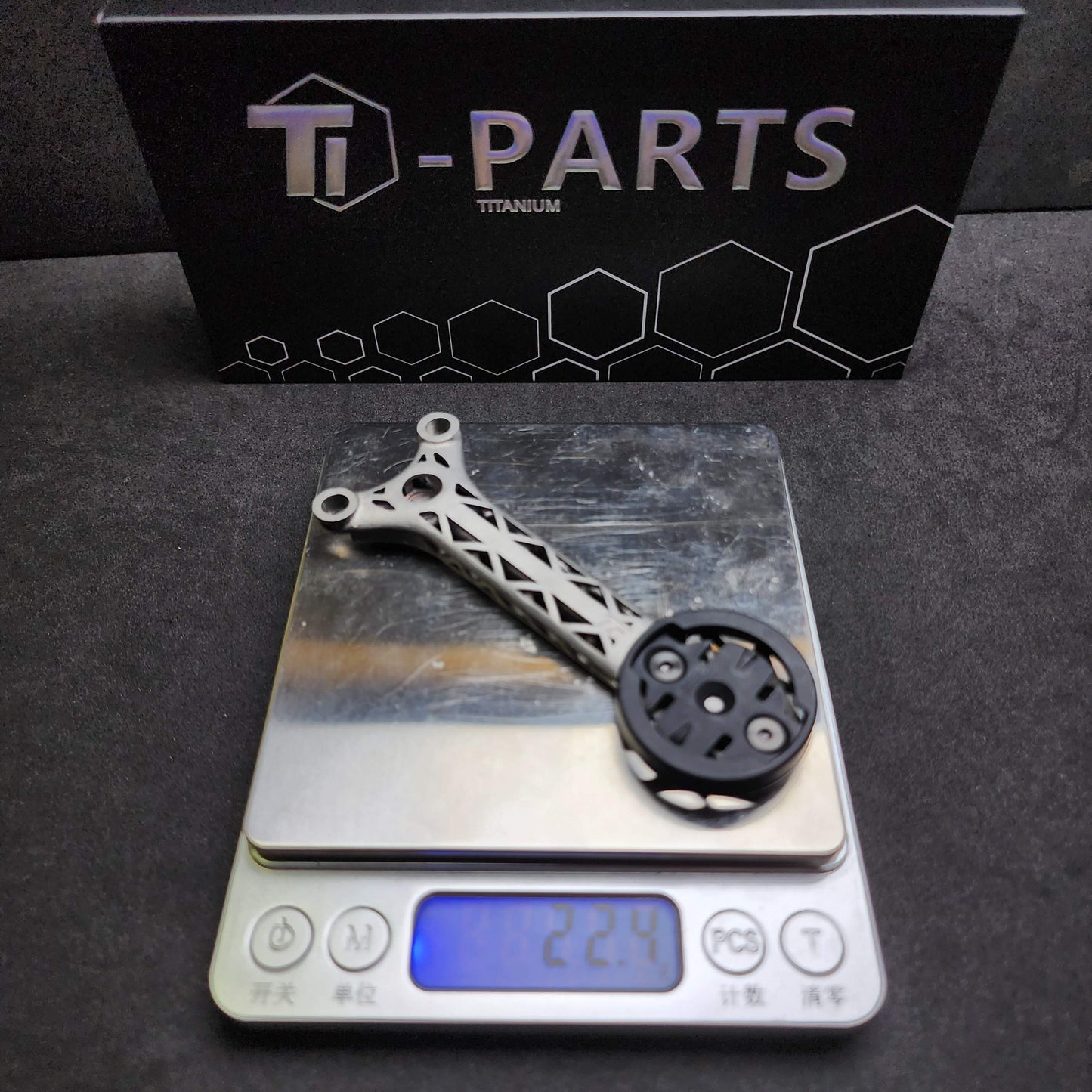 Supporto per computer Most Talon Ultra/Fast in titanio stampato in 3D | Pinarello Dogma F 2025 2024 | Garmin Wahoo Bryton