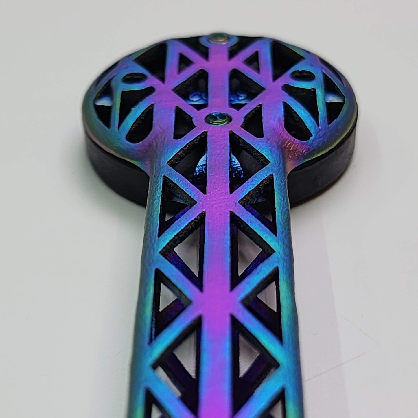 Darimo Nexum DRAG 3D Printed Titanium Computer Mount | Garmin Wahoo Bryton