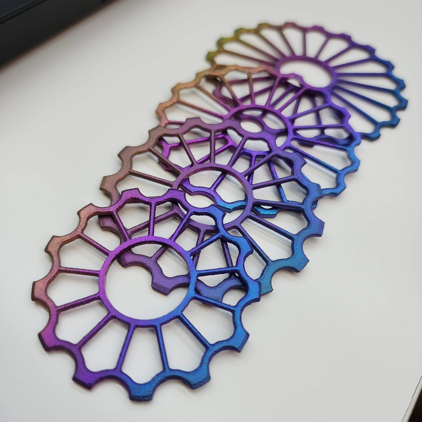 Vylepšení opěrného kola s nadměrně velkými kladkami (OSPW) | Titanové kolo vytištěné na 3D tiskárně | Shimano/SRAM/CeramicSpeed