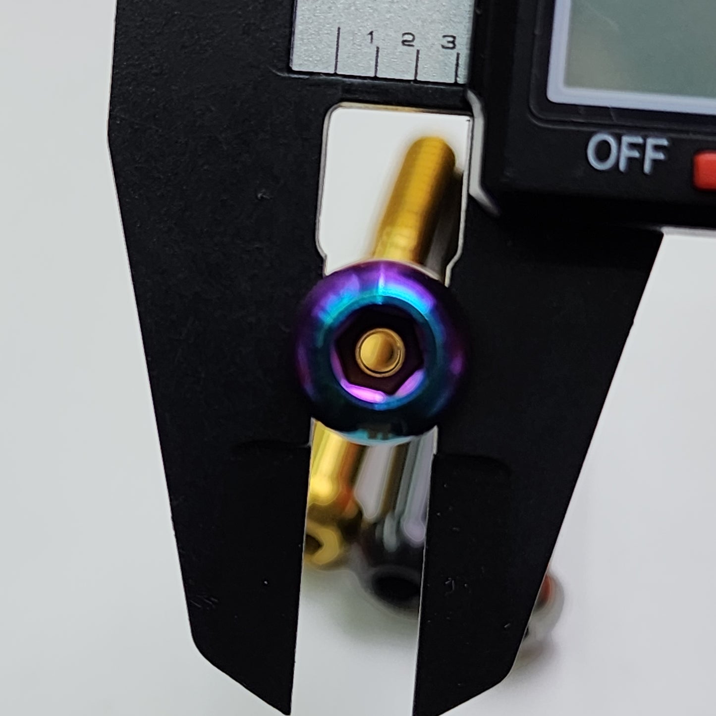 Baut Titanium untuk Brompton Pentaclip P-Line A-Line C-Line | Desain Berongga Sekrup Titanium Super Ringan Singapura