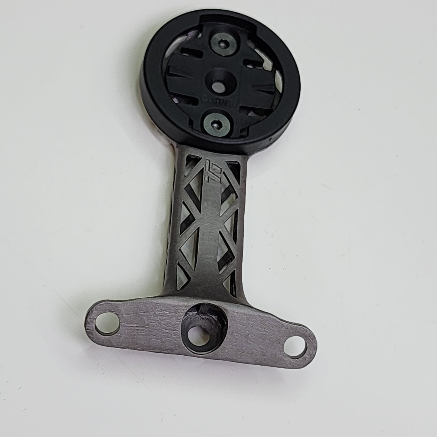 Supporto per computer con stampa 3D in titanio ENVE SES AR / Aero Pro 2025 con manubrio integrato | Garmin Wahoo Bryton