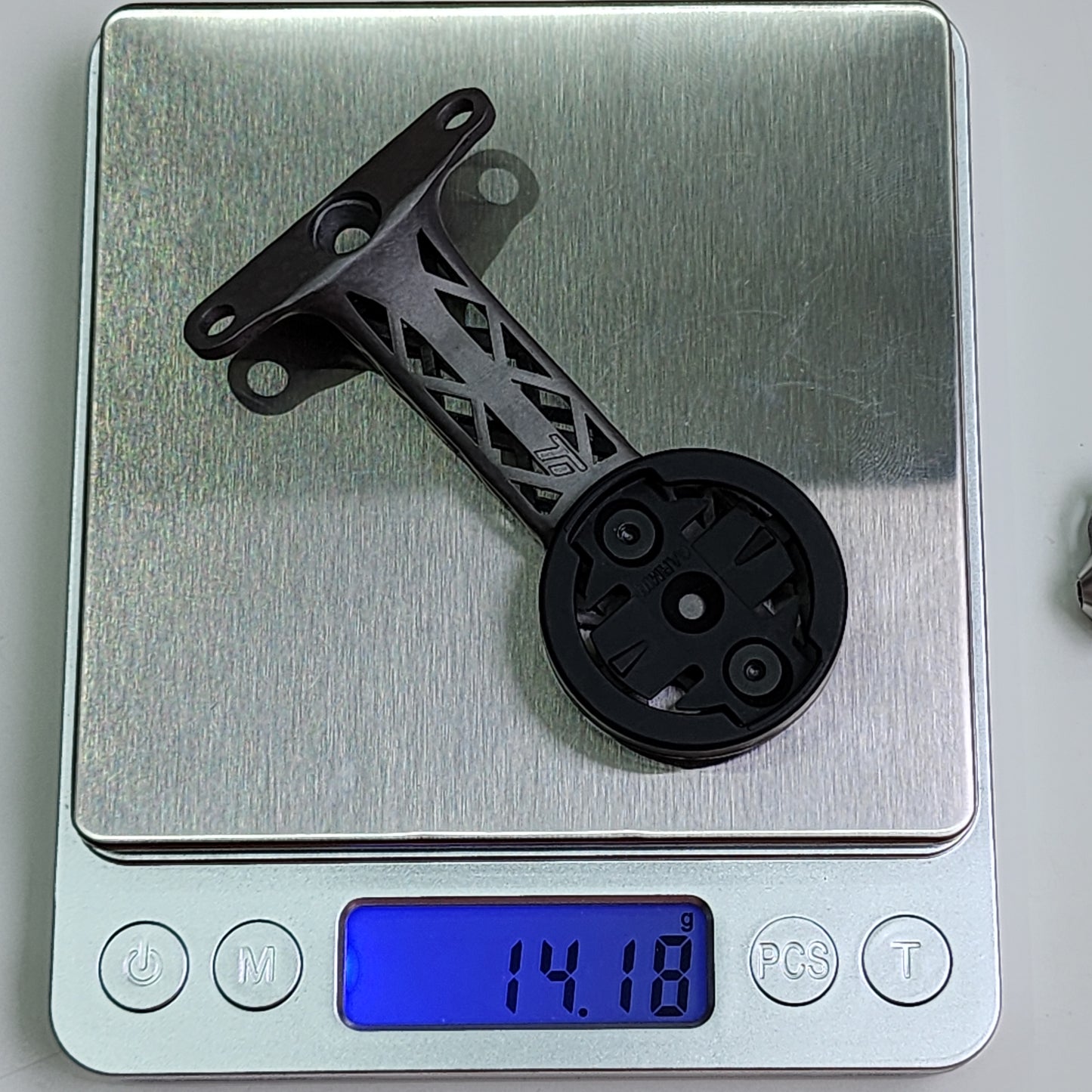 Supporto per computer con stampa 3D in titanio ENVE SES AR / Aero Pro 2025 con manubrio integrato | Garmin Wahoo Bryton