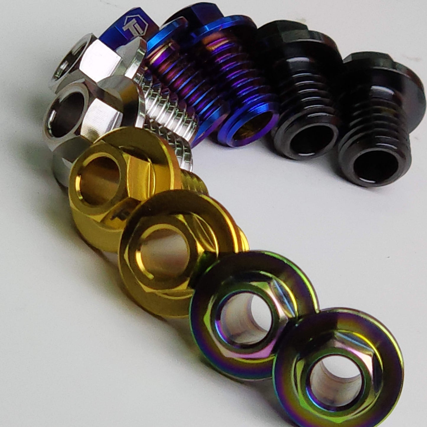 Ốc vít titan cho ống dây phanh đĩa đường trường Shimano | ốc siết ống | 9270 9170 8170 8070 7170 7020 thủy lực