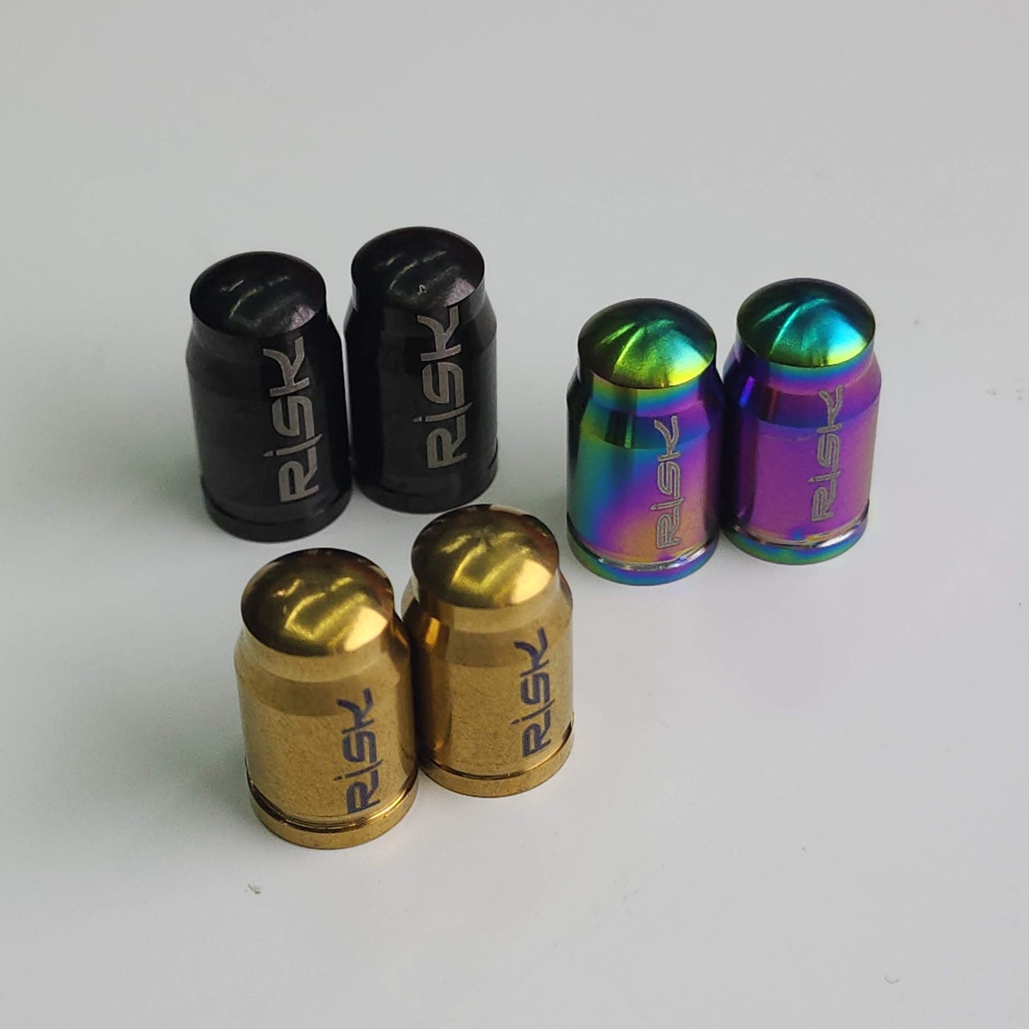 Titanium Valve Cap Presta Schrader for Brompton T-Line Pikes Aceoffix Royale Camp Birdy Volck Z1 Electric Scooter
