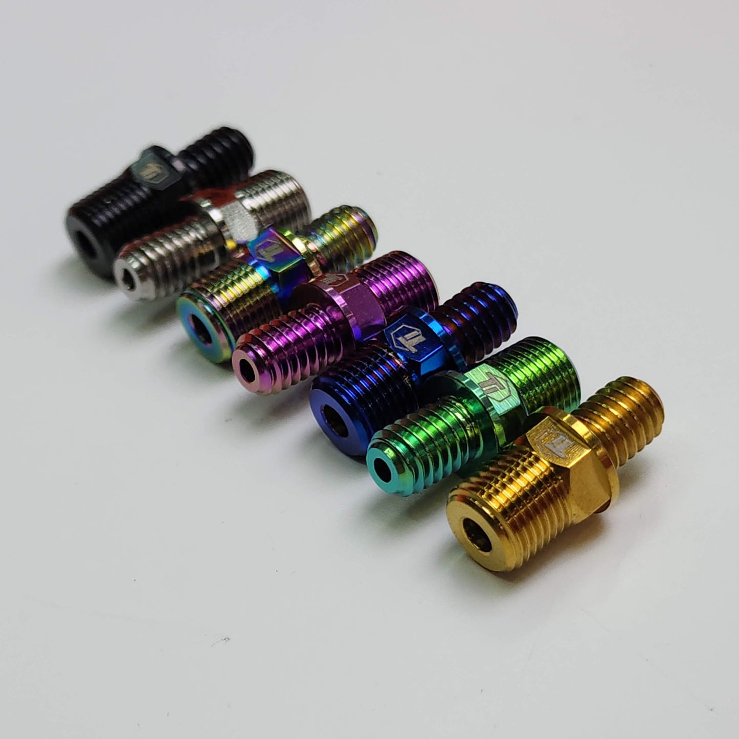 Kit de mise à niveau en titane pour freins Hope Tech V4 / Race | Kit de mise à niveau GR4 pour freins Hope Tech VTT Enduro DH | Vis en titane grade 5