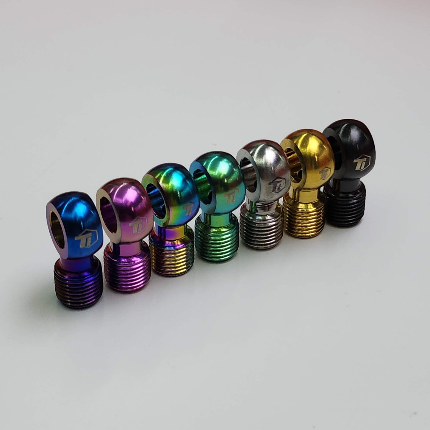 Kit de mise à niveau en titane pour freins Hope Tech V4 / Race | Kit de mise à niveau GR4 pour freins Hope Tech VTT Enduro DH | Vis en titane grade 5