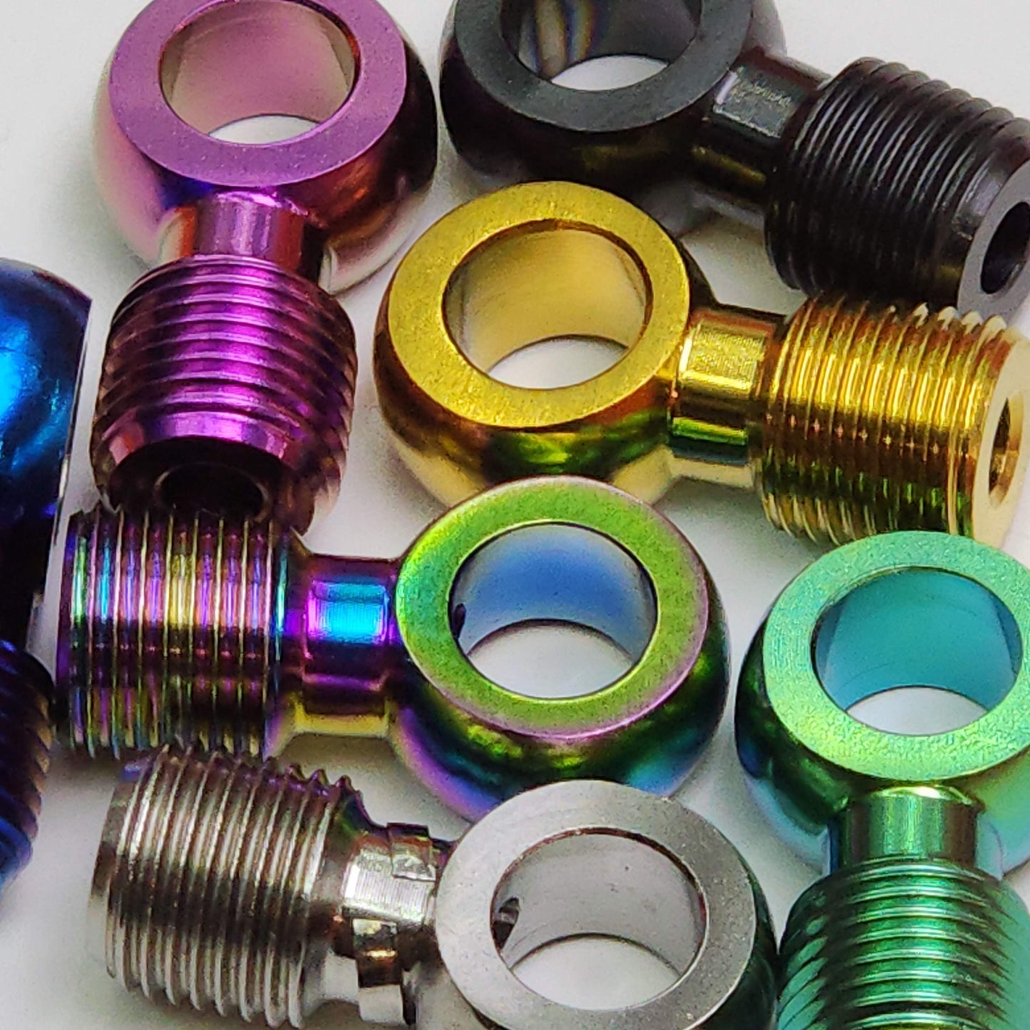 Kit de mise à niveau en titane pour freins Hope Tech V4 / Race | Kit de mise à niveau GR4 pour freins Hope Tech VTT Enduro DH | Vis en titane grade 5