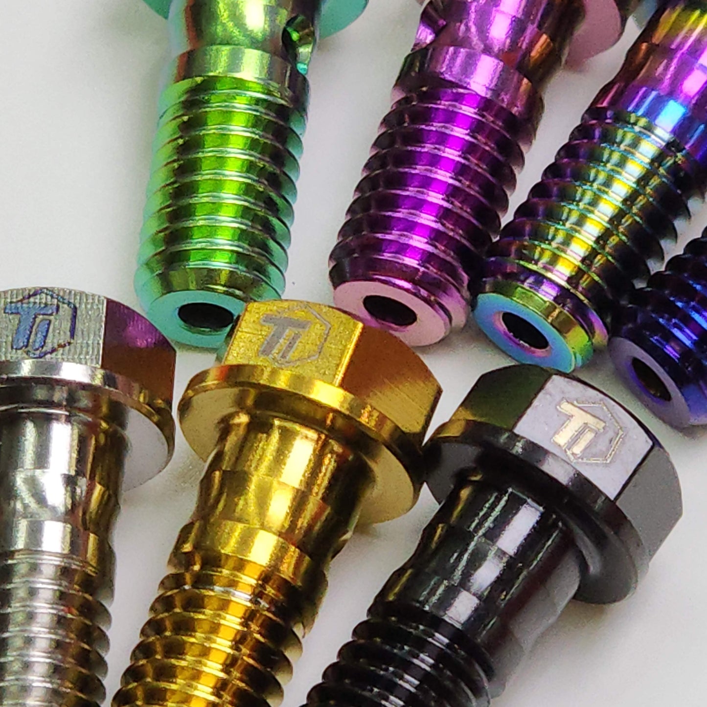 Kit de mise à niveau en titane pour freins Hope Tech V4 / Race | Kit de mise à niveau GR4 pour freins Hope Tech VTT Enduro DH | Vis en titane grade 5