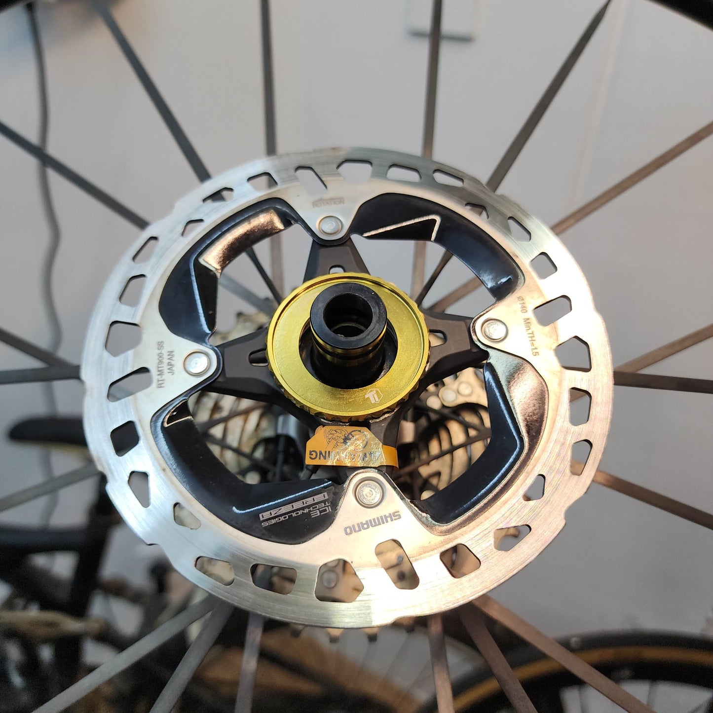 Titanium Centerlock Rotor Lock Ring | Outer Spline | Shimano SRAM