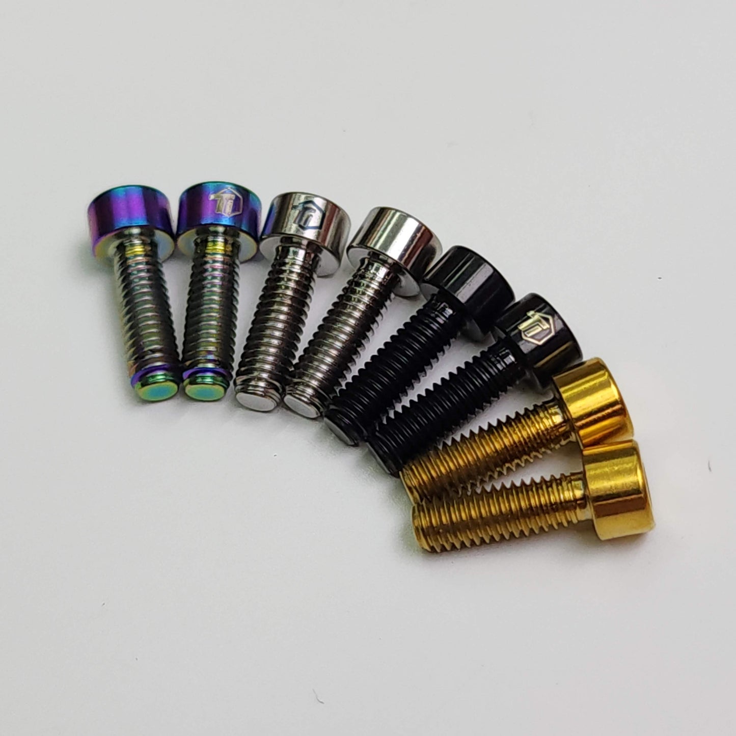 Titanium bolt for MTB Lock On Grip | ODI Ergon DMR Burgtec Renthal Giant Fabric Chromag WTB Race Face Lizard Skin Red Monkey