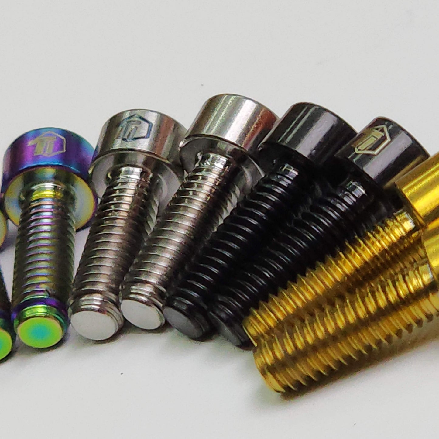 Titanium bolt for MTB Lock On Grip | ODI Ergon DMR Burgtec Renthal Giant Fabric Chromag WTB Race Face Lizard Skin Red Monkey