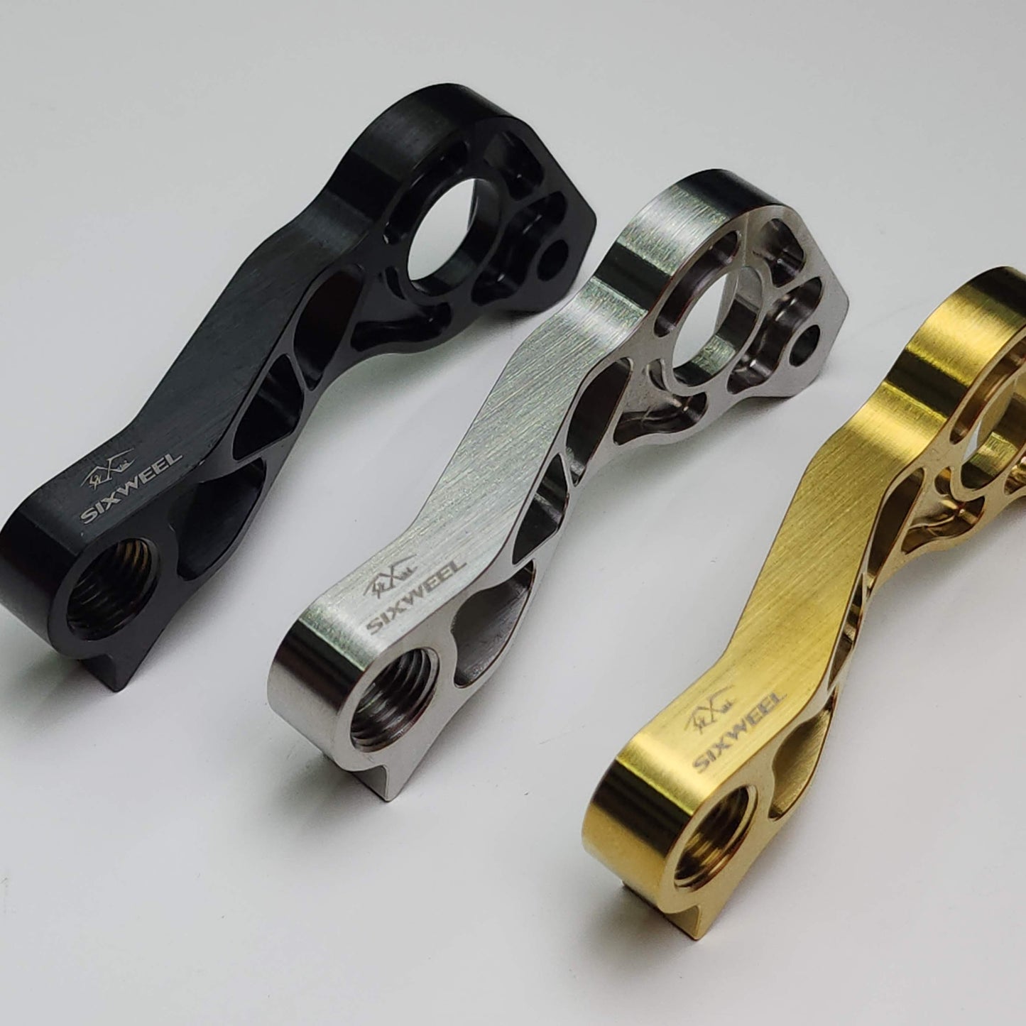 Držák přehazovačky Sixweel 17,97g FACTOR Titanium pro přímou montáž | Shimano