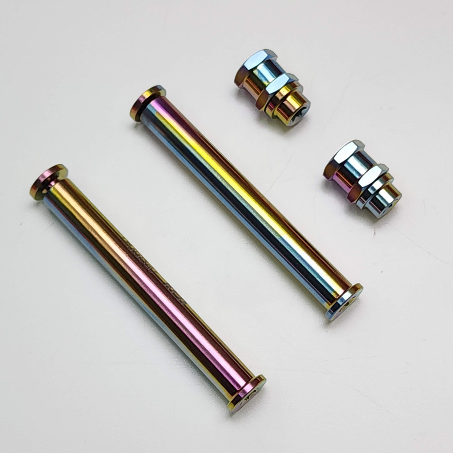 Ti-Parts titanium pedal axle upgrade for LOOK Keo 2 Max and Keo Blade