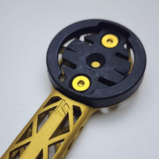 Držák na počítač Trek Madone SLR Gen7 Titanium 3D Print | Barstem GoPro Light Bracket pro Garmin 1050 Wahoo Ace Super Lightweight