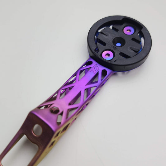 THM Frontale ICR / Aero Titanium 3D 프린트 컴퓨터 마운트 | Garmin Wahoo Bryton | Team Series