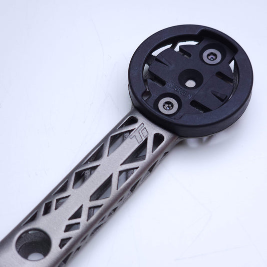 Tay lái tích hợp Basso Levita/Fuga in 3D bằng titan gắn máy tính | Basso Diamante/Astra | Garmin Wahoo Bryton | Team Series