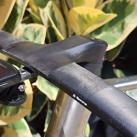 Cintre intégré en carbone GANNA G-Terra Gravel | 320g, évasement 60mm