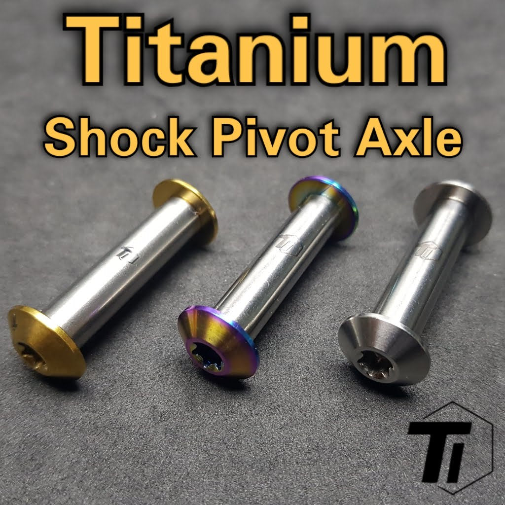 Titanium Rear Shock Pivot Bolt kit | Rockshox Fox Ohlins Manitou Flip Chip Titanium Screw Bicycle MTB Grade 5 Singapore