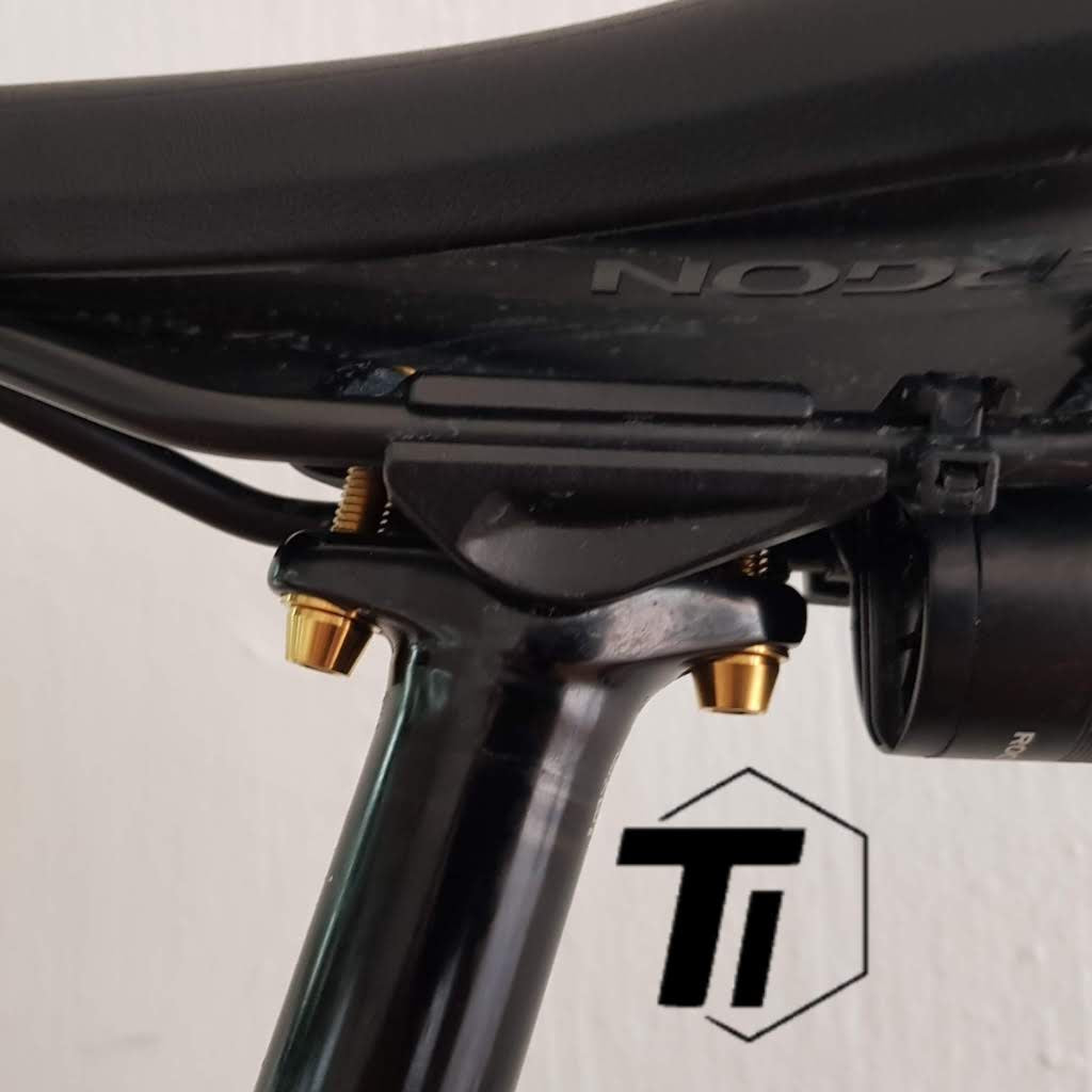 โซลูชันการอัพเกรด Ti-Parts ไทเทเนียม Canyon Spectral LTD Sram G2 Sram Eagle GX AXS | สกรูไทเทเนียม เกรด 5 MTB สิงคโปร์