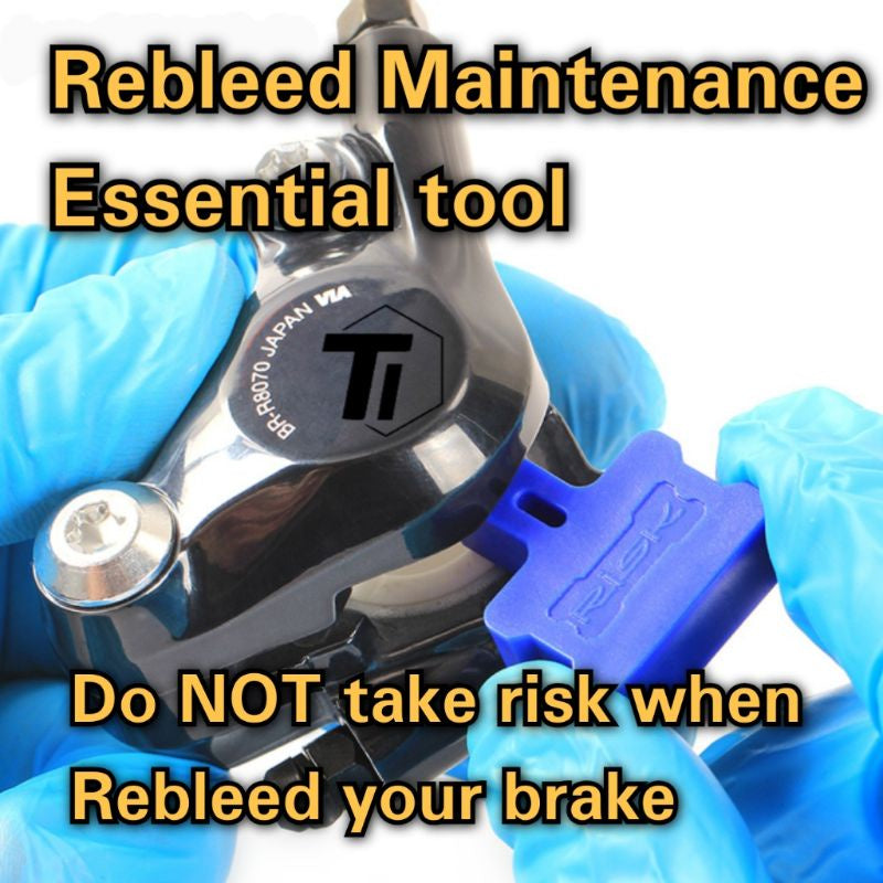 キャリパー用ブリードブロックスペーサーインサートツール |シマノ SRAM マグラ テクトロ ホープ トリックスタッフ TRP 油圧ブレーキ リブリード用