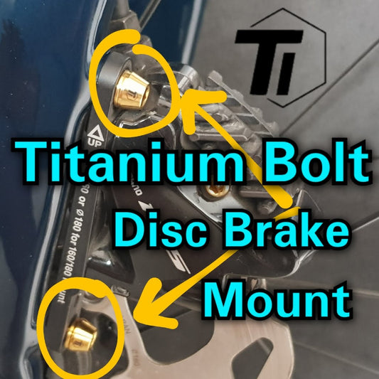 Μπουλόνι τιτανίου για βάση δαγκάνας δισκόφρενου δρόμου | R9270 R8170 R9170 R8070 R7170 105 Ultegra Dura Ace Sram Red E1 Force Rival Apex