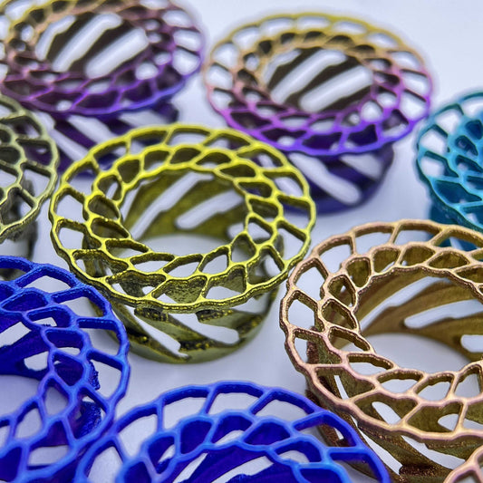 2.52g Superlight Titanium Bar End Plug | 3D Printed Titanium