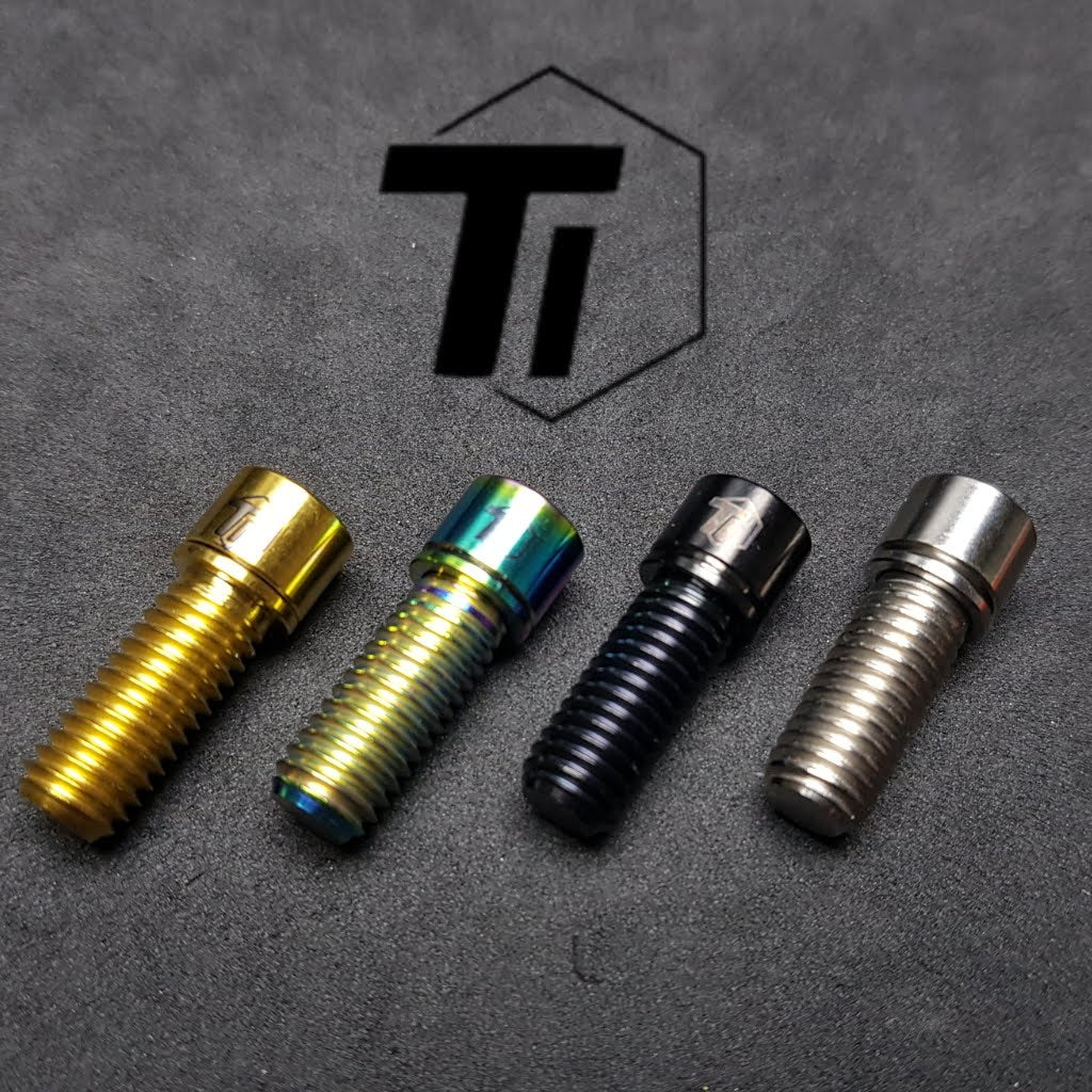 Bullone in titanio per ricevitore manubrio Brompton | Staffa di montaggio staffa di regolazione adattatore supporto clip end 2017 b75 Aceoffix