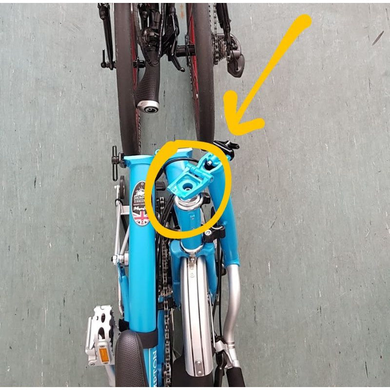 Titanový šroub pro náhlavní soupravu hlavního představce Brompton | A-Line C-Line P-Line 3sixty pike royale camp Aceoffix Ti Screw