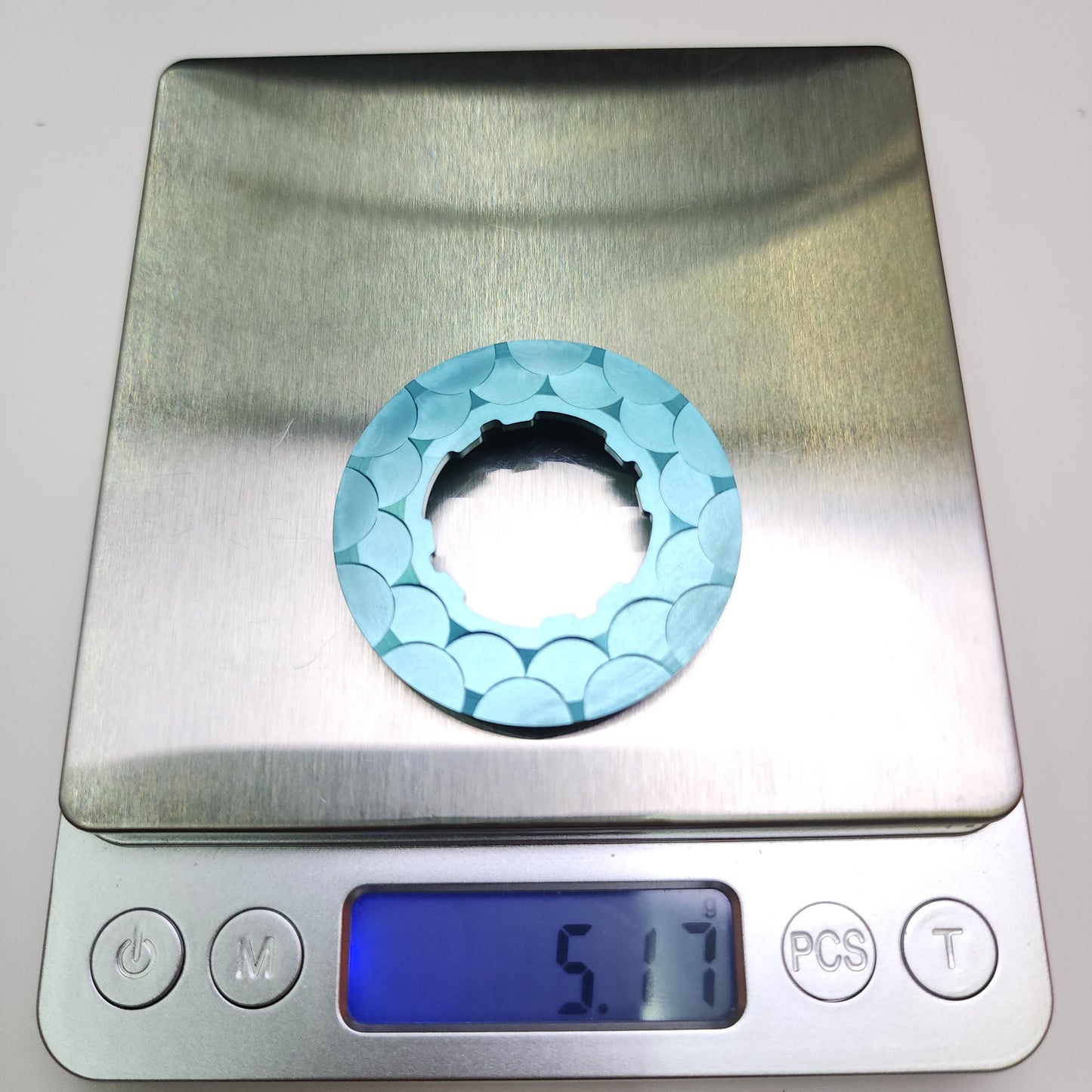 5.17克鋁製中心鎖轉子鎖環蓋|內花鍵|Shimano SRAM