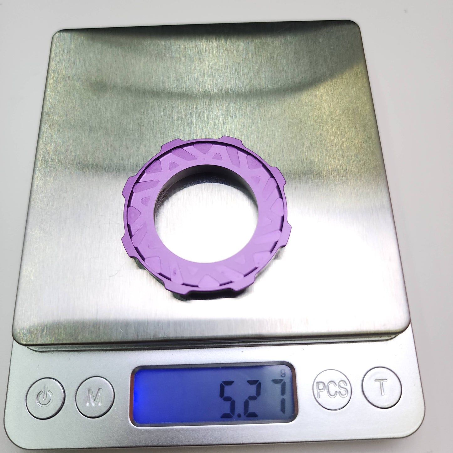 Cincin Kunci Rotor Centerlock Aluminium 6g | Shimano SRAM | Spline Luar