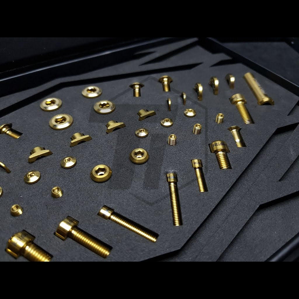 Sada pro upgrade titanových šroubů Shimano Dura-Ace/Ultegra/105 R9100, R8000, R7000