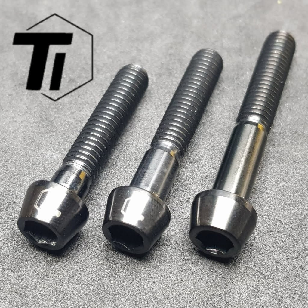 Titanium bout voor direct gemonteerde stuurpennen | Deity Micro Intake 35 Rental Integra II Race Face Atlas 35 Spank Spike Director 2