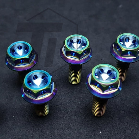 Tytanowa śruba z łbem kołnierzowym M8 — M8x20 M8x25 Śruba tytanowa klasy 5 Singapur