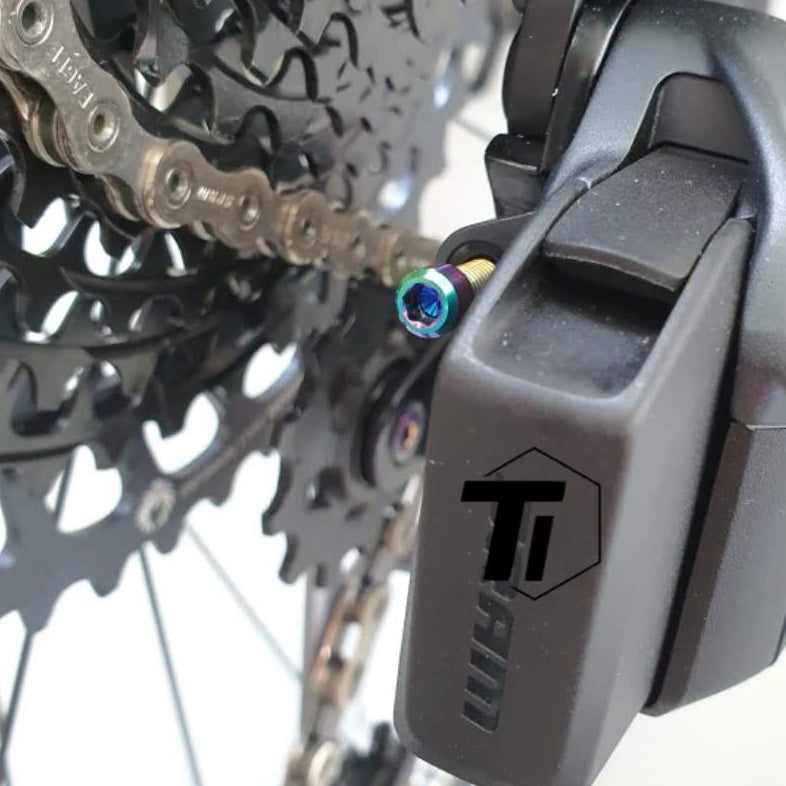 Titanium Rear Derailleur Limit Screws | Hi, Lo, B Limit Screws | Shimano/SRAM/L-Twoo/Sensah