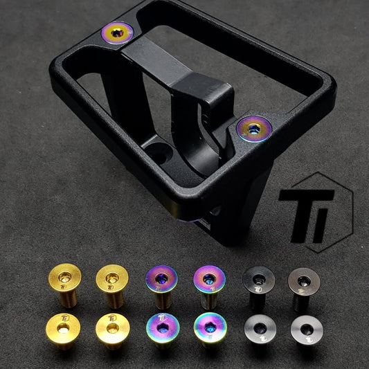 Titanový šroub pro přední nosný blok Brompton | 3Sixty Pikes Camp Royale Přední nosič nosiče držák držáku taška h&h