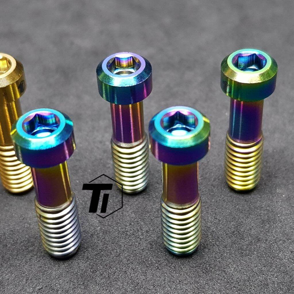 Titanový šroub pro Avid Elixir Brake Lever Clamp šroub | Elixír 3 5 9 CR FR5 FR7 M6x20 | Titanový šroub třídy 5 Singapur