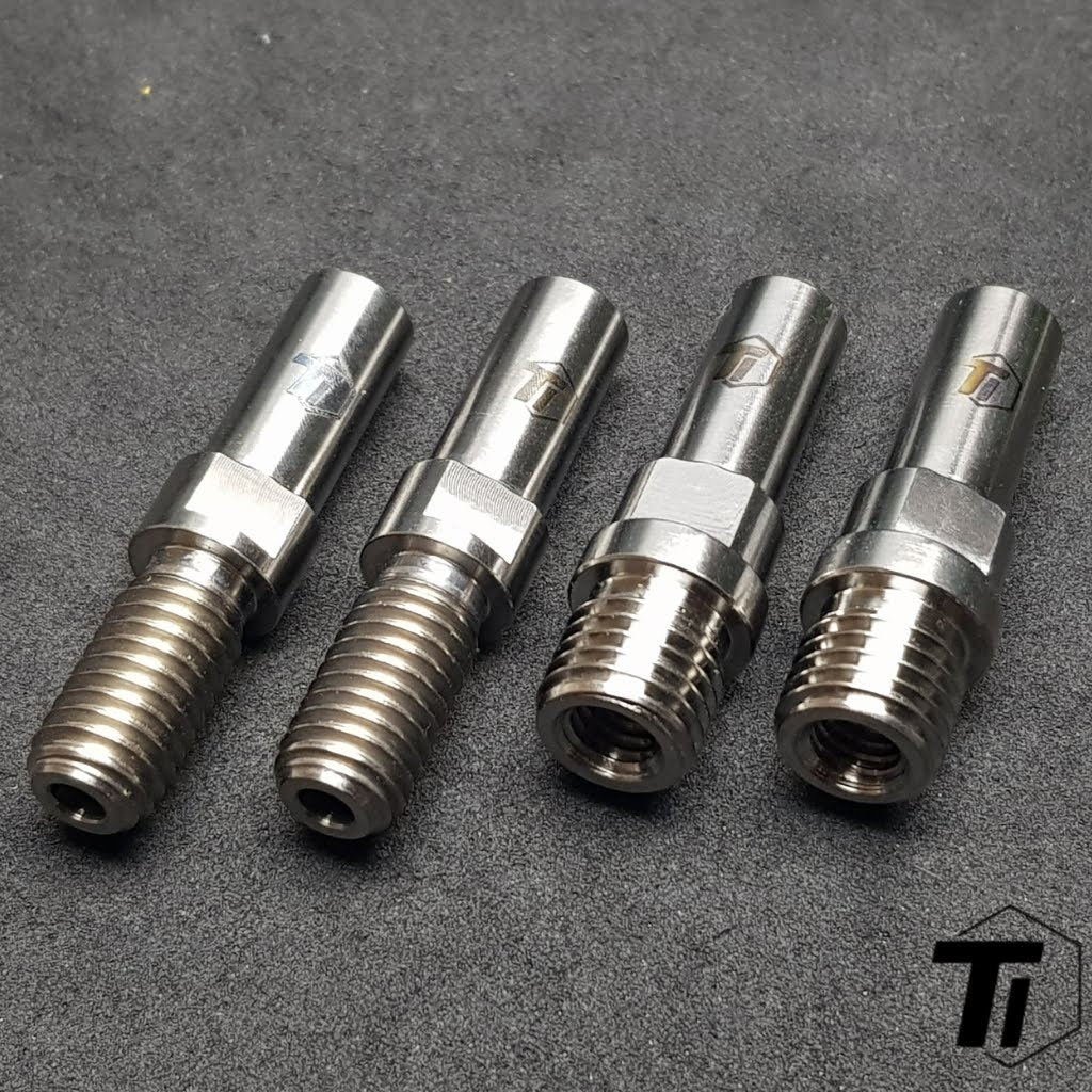 Titanfäste för V-bromsok adapter Boss Stud | Cantilever M8 M10 stolpfäste Litepro Foldie Foldie Bike 406 451