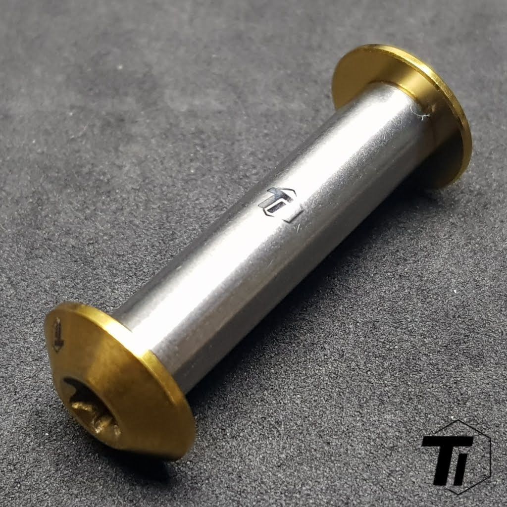 Titanium Rear Shock Pivot Bolt kit | Rockshox Fox Ohlins Manitou Flip Chip Titanium Screw Bicycle MTB Grade 5 Singapore