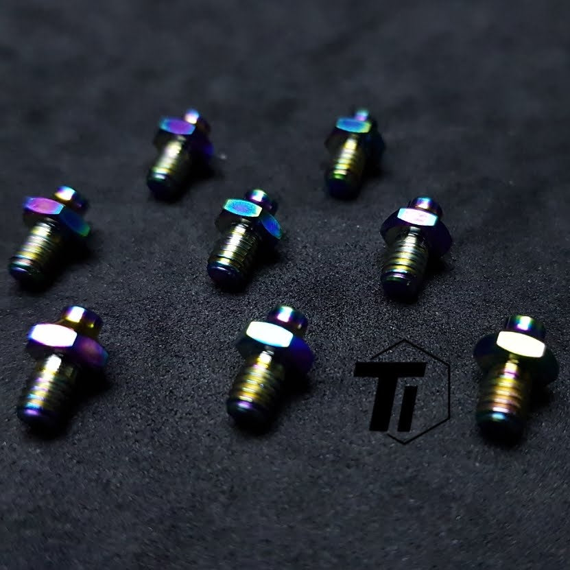 扁平踏板插銷/短柱/平頭螺絲鈦合金升級版