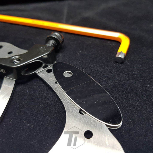 Εργαλείο ευθυγράμμισης ρότορα Δισκόφρενο Shimano Sram Ρύθμιση τακακιών φρένων Spacer MTB Rubbing Dura Ace Ultegra 105 XT eTap Red