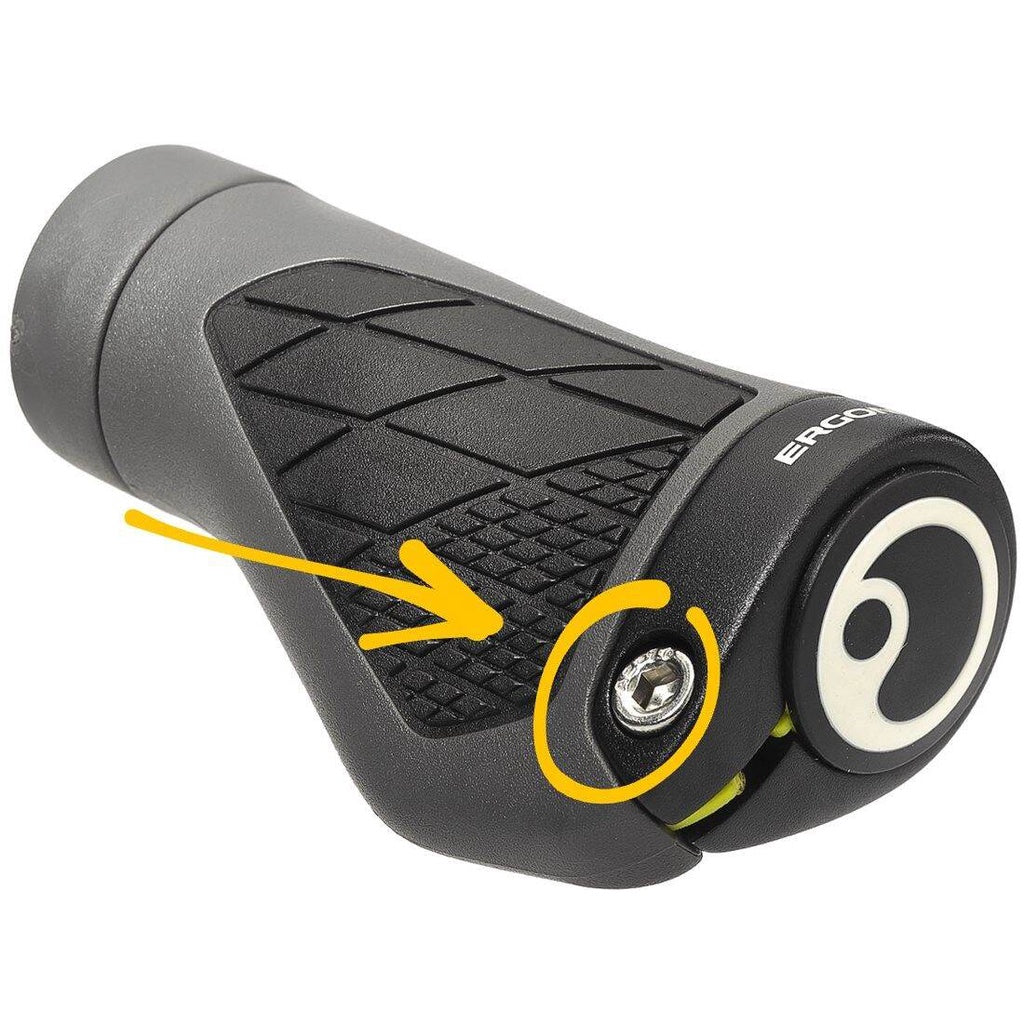 Titanium bout voor Ergon Grip GP1/ GP2/ GP3/ GS2/ GS3 GX2/ GFK, GA1 GP5/ GP4/ GS3 GX3 GX1 / GS1 / GA1 & GE1 GR2 Mag