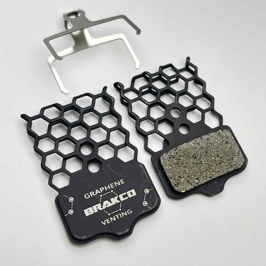 Brakco Airpads Graphene Venting Disc Brake Pads | SRAM/AVID 2